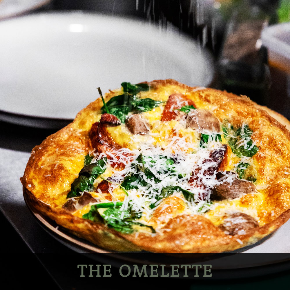 The Omelette at Café Portico, Sydney