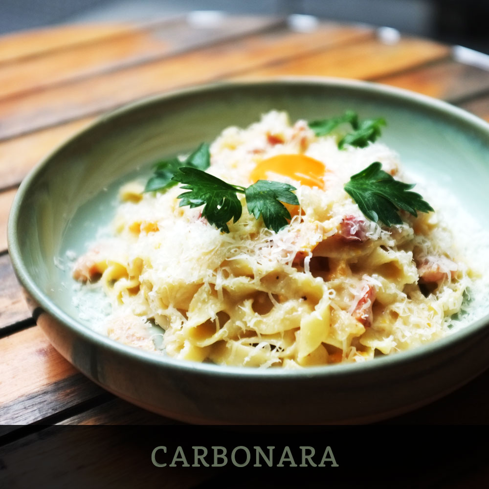 Carbonara at Café Portico, Sydney
