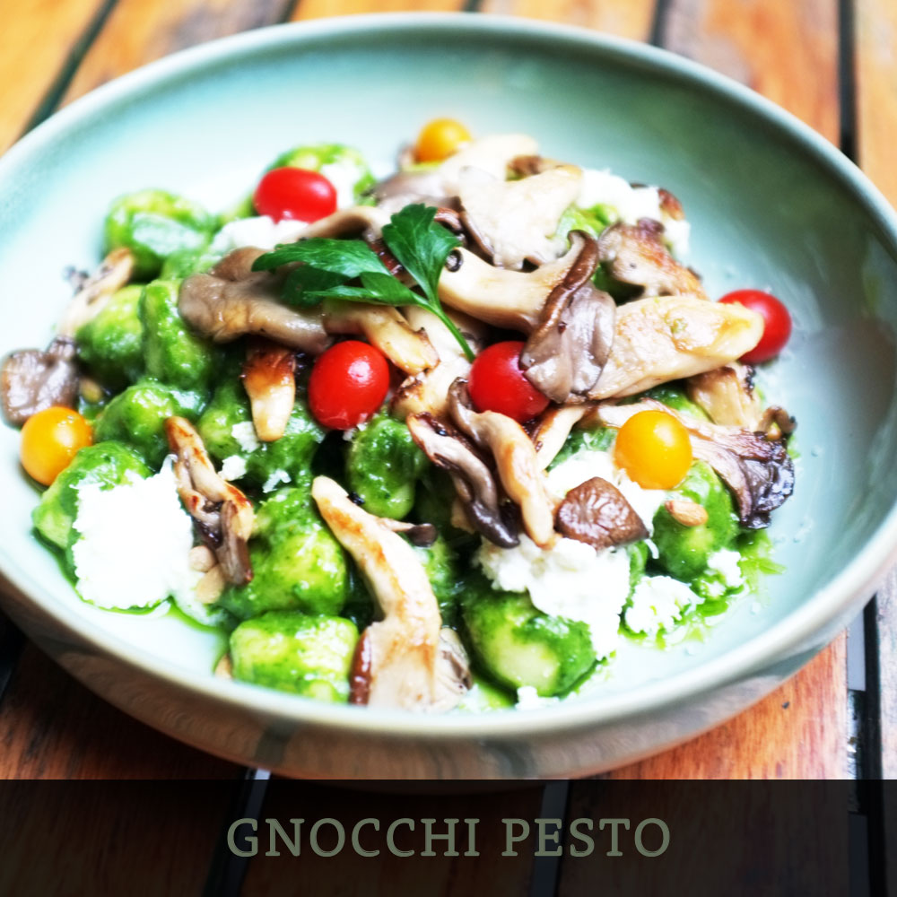 Gnocchi Pesto at Café Portico, Sydney