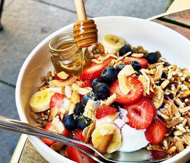 Granola at Café Portico, Sydney