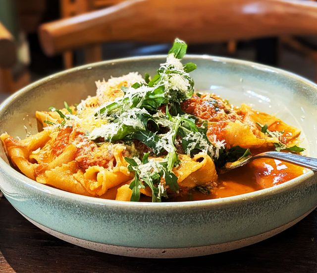 Lamb Ragu Papperdelle at Café Portico, Sydney