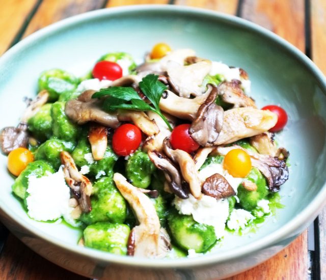 Gnocchi Pesto at Café Portico, Sydney